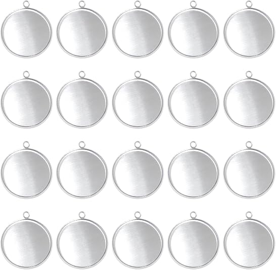 Resin Crafts Diy - 20 piezas de bandejas colgantes en