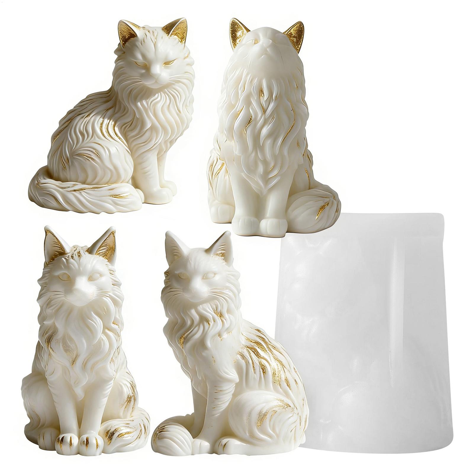 Resin Craft Workshop - Molde de Resina para Gatos |