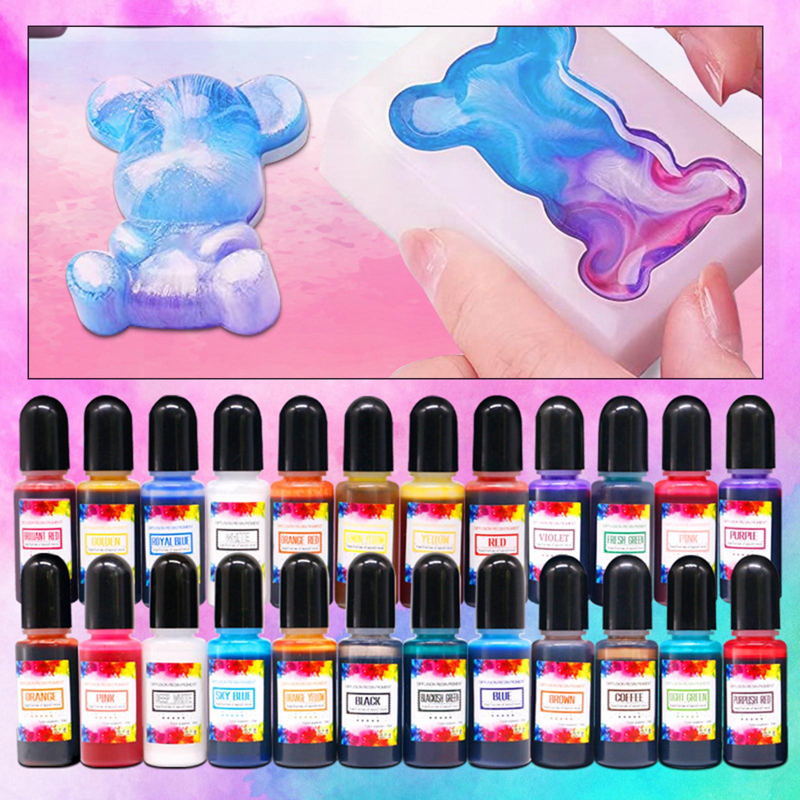 24 Piezas de Tintas de Alcohol - Resin Dye Alcohol reseña y precio