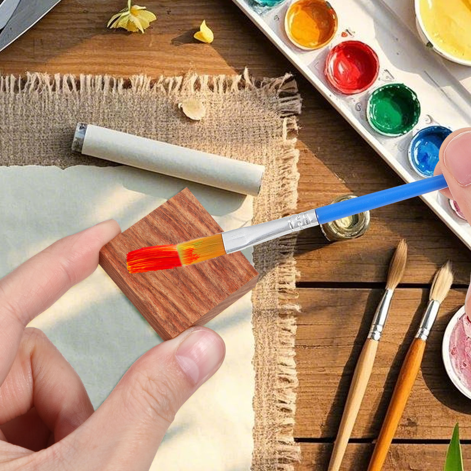 24 Piezas de Bloques de Madera - Wood Ring Blank reseña y precio