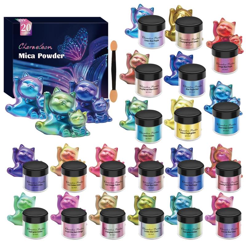 Juego de pigmentos de resina e - Resin Pigment Set reseña y precio