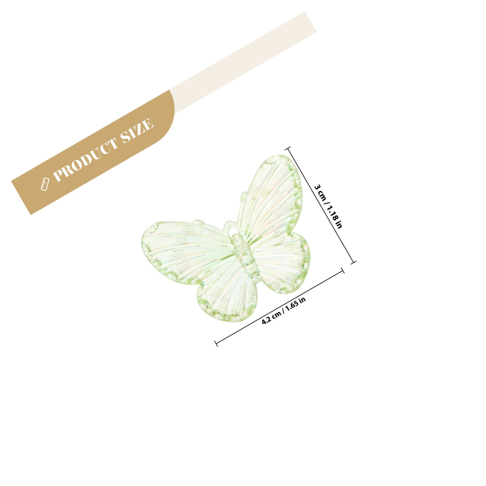 40 Piezas de Mariposas Electro - Resin Craft Supplies reseña y precio