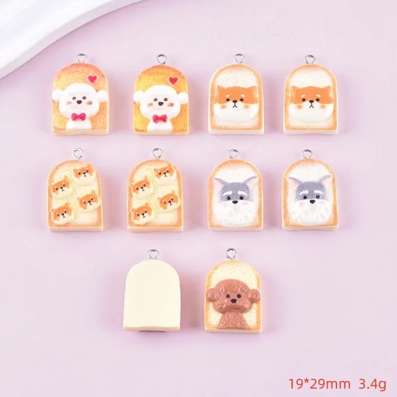 10 piezas de bonitos colgantes - Resin Crafts Diy reseña y precio