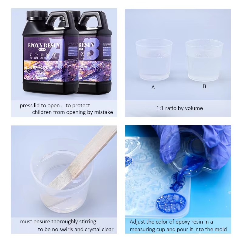 Kit de resina Epoxy 1:1 Easy M - Mixing Cup Silicone reseña y precio