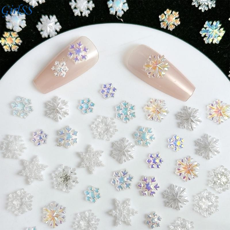 1 Juego dijes uñas nieve brill - Resin Glitter Pack reseña y precio