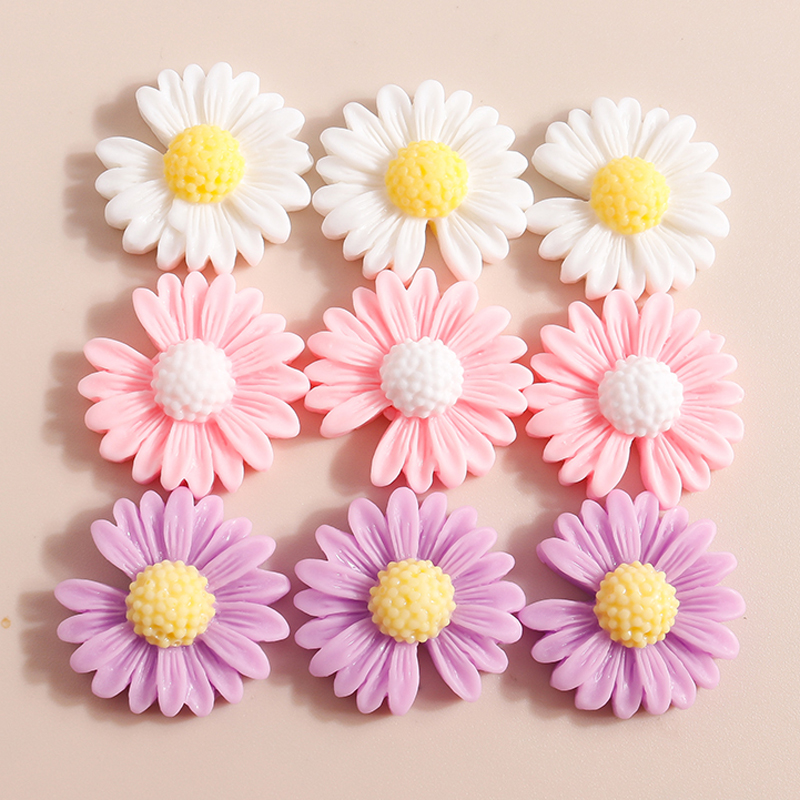 Abalorios Kawaii de margaritas - Flower Preservation Resin reseña y precio