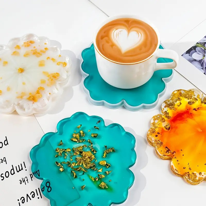 Molde de resina DIY con forma  - Geode Mold Silicone reseña y precio