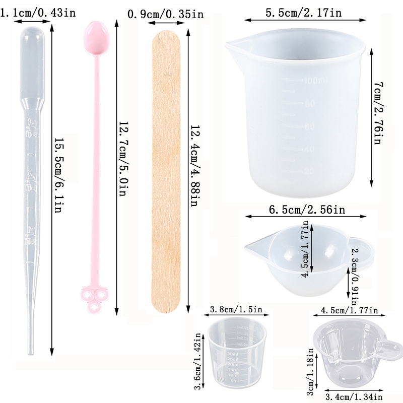 Kit de Herramientas para Molde - Epoxy Uv Resin Kit reseña y precio