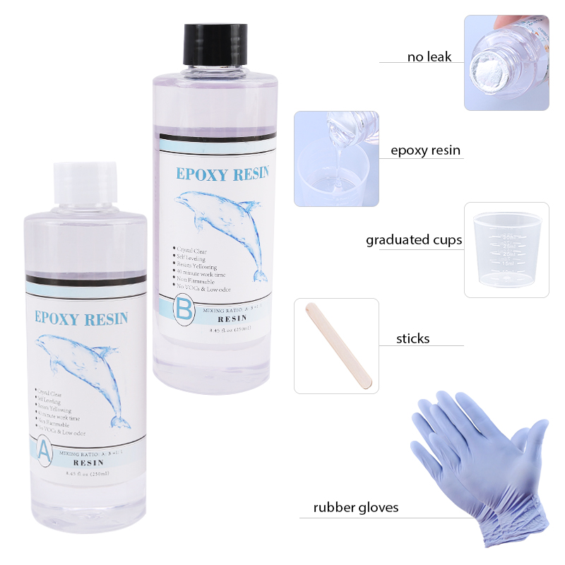Resina epoxi transparente 1:1, - Epoxy Uv Resin Kit reseña y precio