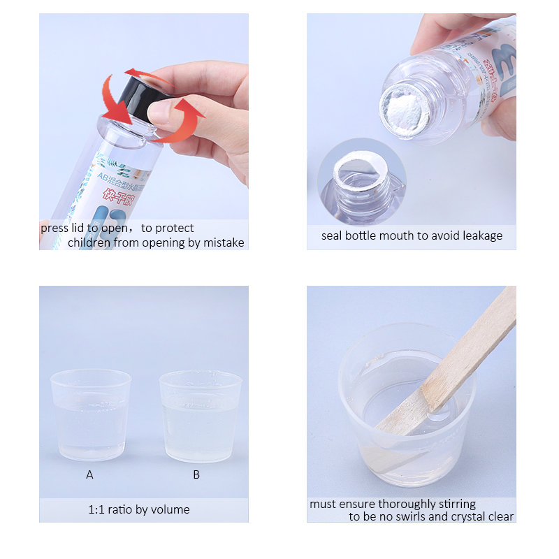 Resina epoxi transparente 1:1, - Epoxy Uv Resin Kit reseña y precio