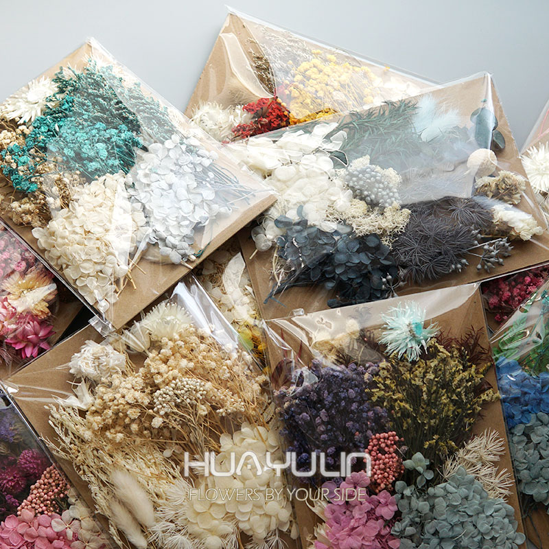 1 paquete de plantas artificia - Flower Preservation Resin reseña y precio