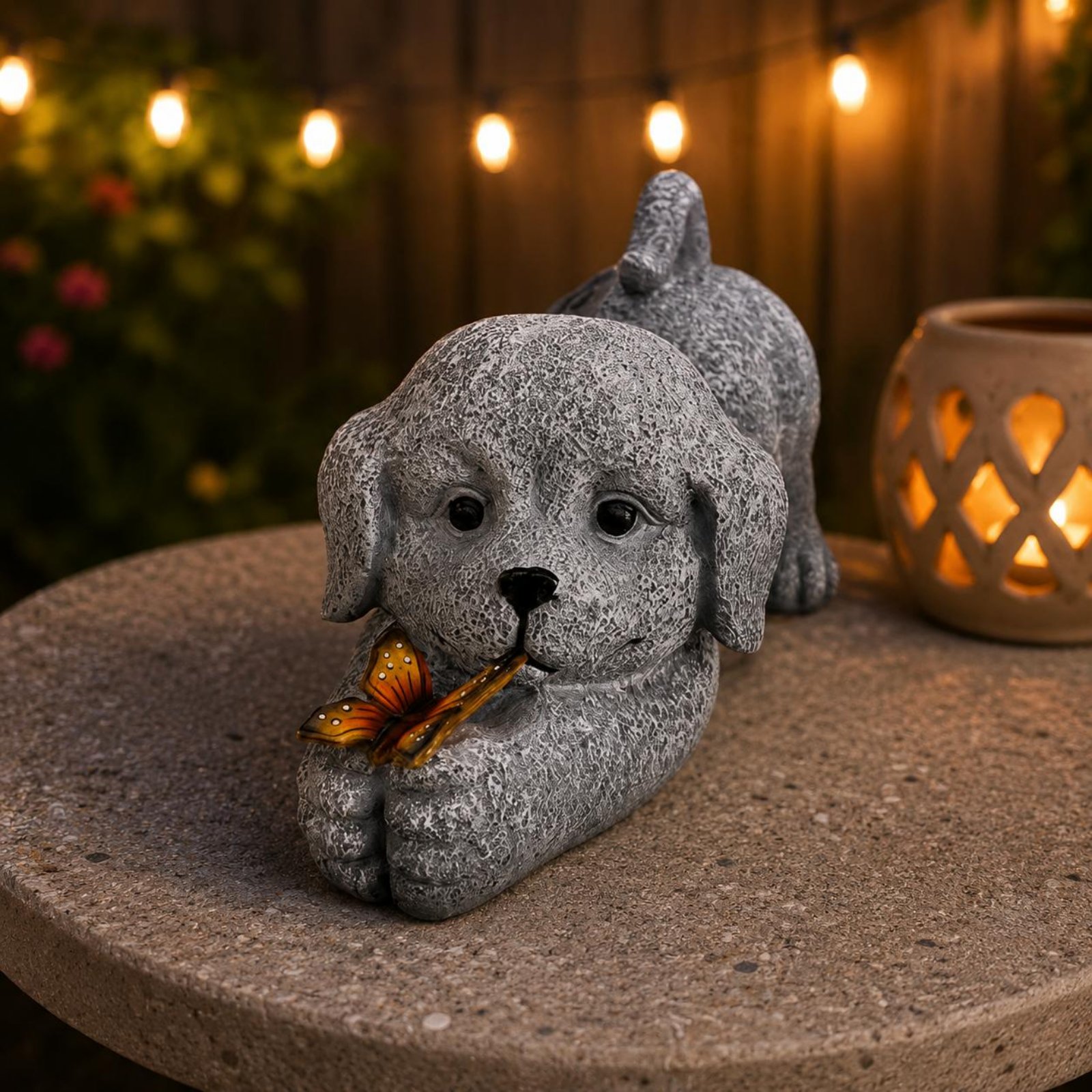 Estatua de perro solar, artesa - Crafting Resin reseña y precio