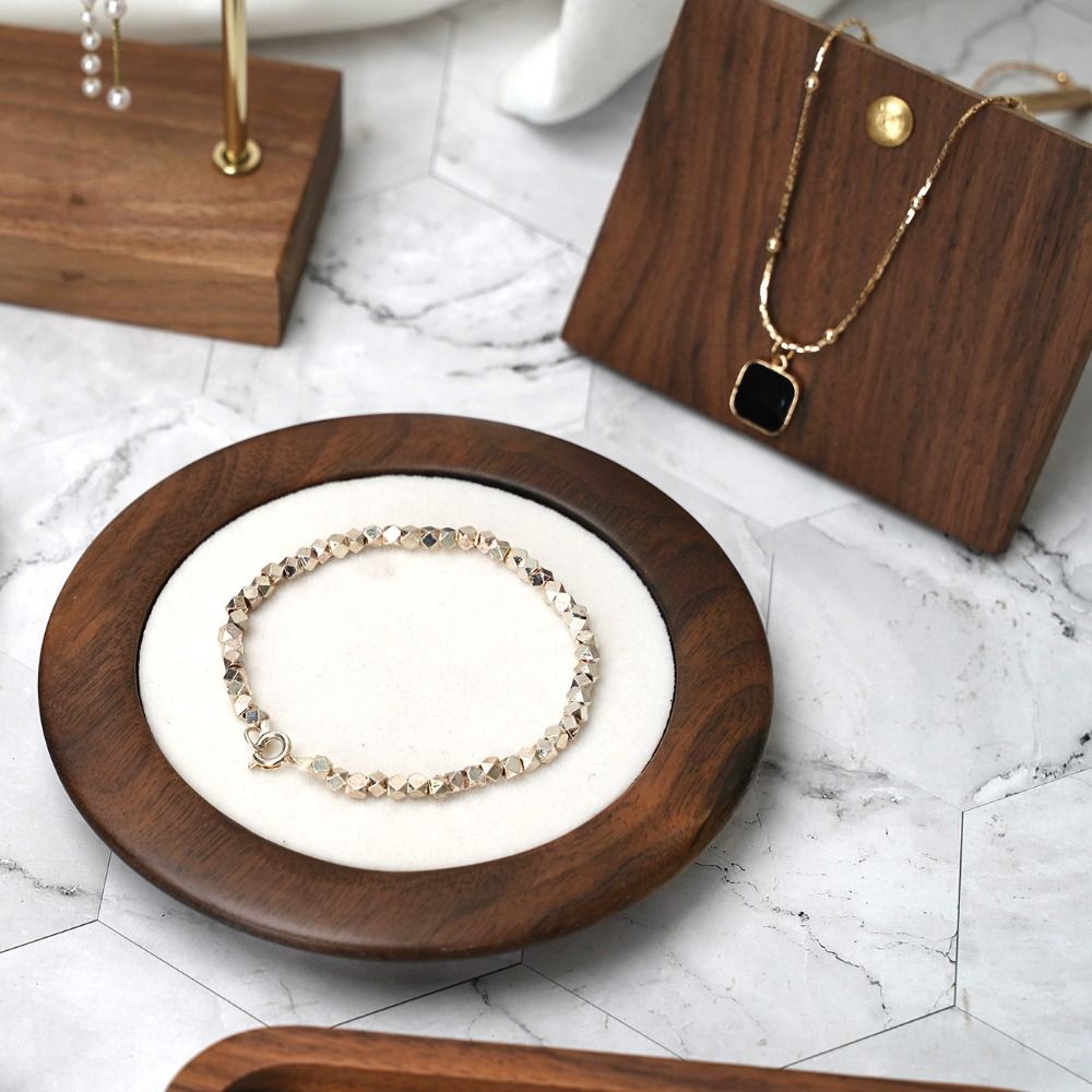 Bandeja de madera con diseño g - Wood Ring Blank reseña y precio